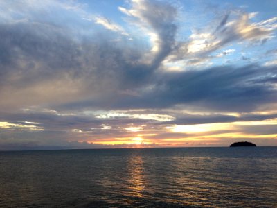 Sky, Horizon, Sea, Calm photo