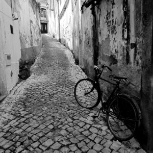 Land Vehicle, Road, Bicycle, Alley