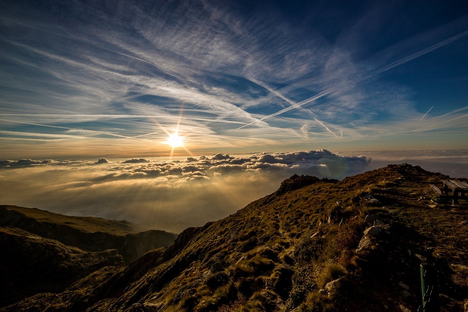 Landscape sky clouds