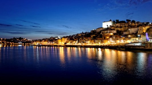 Sky, Reflection, Sea, Town