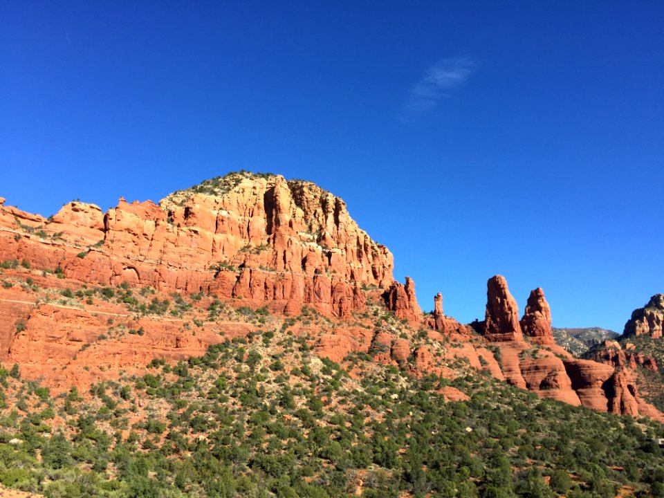 Rock, Sky, Badlands, Wilderness