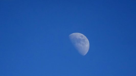 Sky, Daytime, Atmosphere, Moon photo