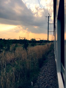 Sky, Cloud, Track, Road photo