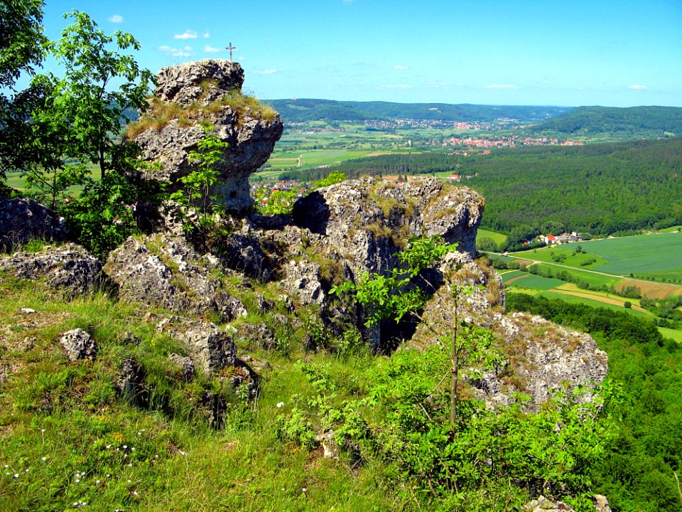 Vegetation, Rock, Sky, Tree