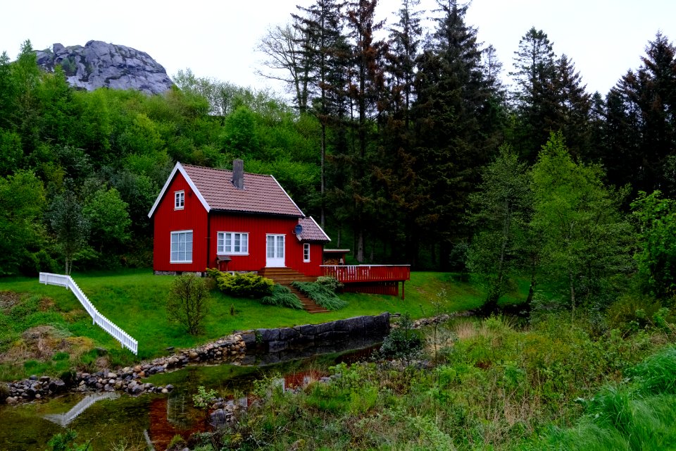 Nature, Wilderness, Cottage, House