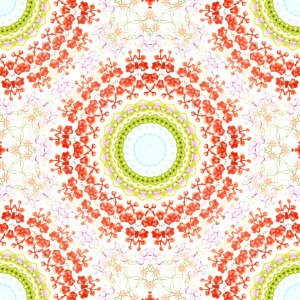 Pattern, Textile, Circle, Doily photo