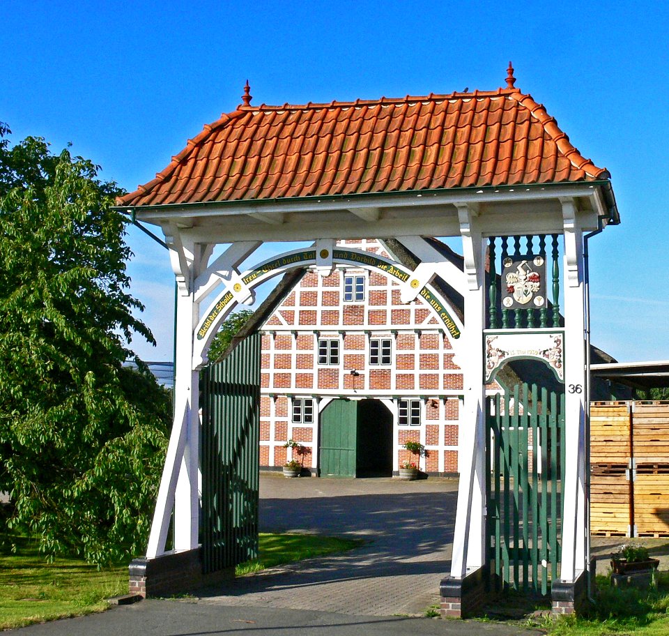 Estate, Arch, Shed, Medieval Architecture