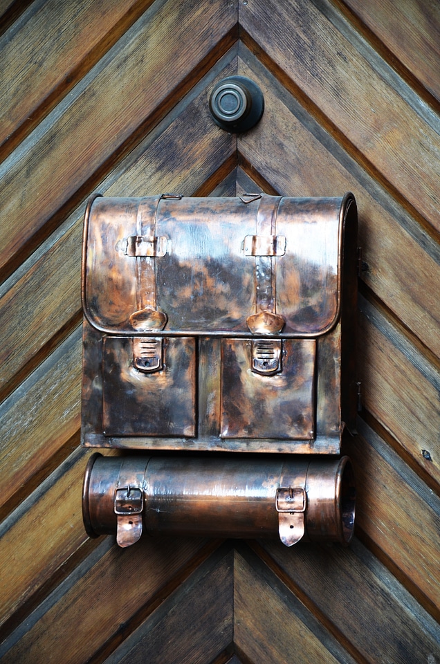 Letter boxes blacksmithing newspaper