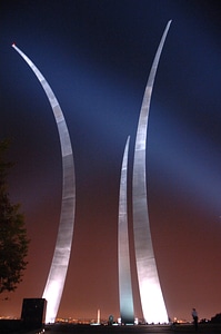 Evening lights sculpture