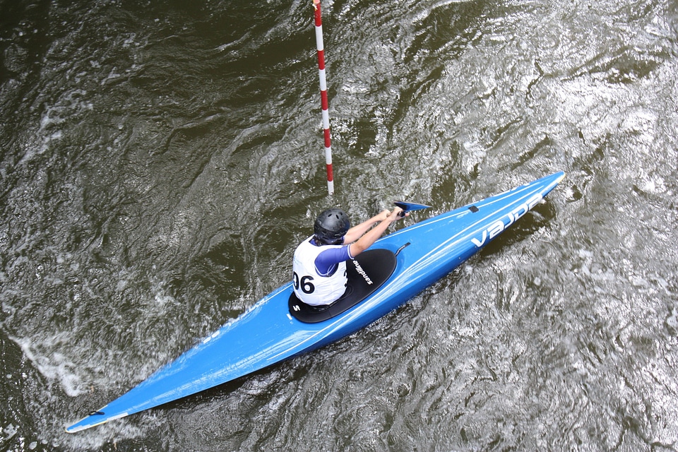 Canoeing paddle trend sports