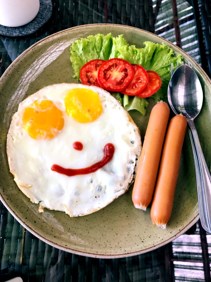 Egg, Meal, Dish, Fried Egg