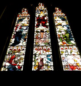 Stained Glass, Glass, Window, Material photo