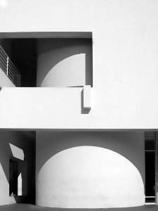 Black And White, Monochrome Photography, Architecture, Table