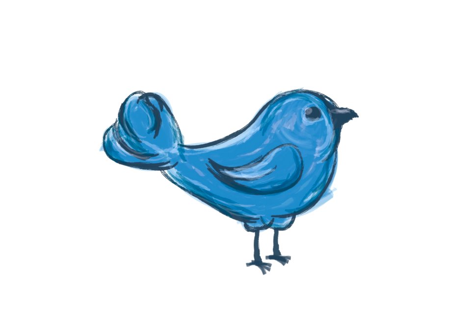 Cobalt Blue, Aqua, Bird, Teal