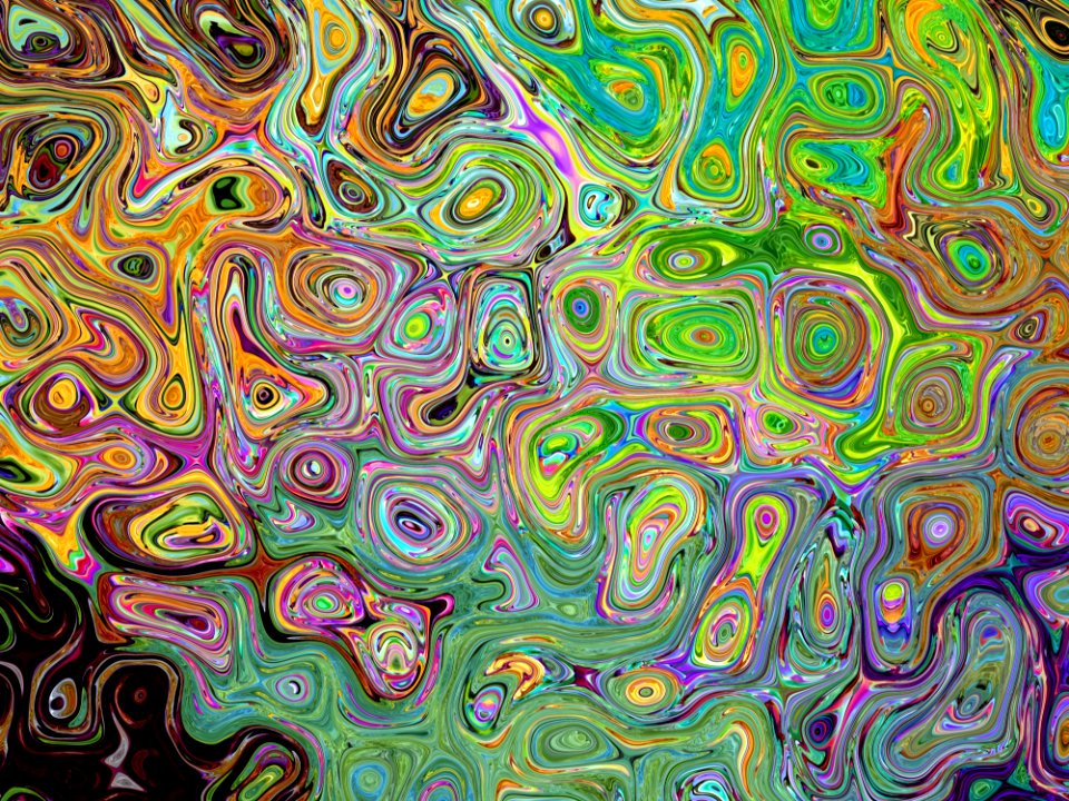 Psychedelic Art, Pattern, Organism, Art