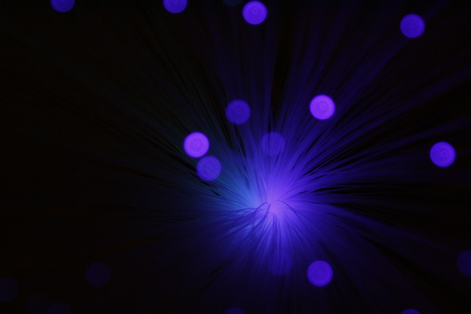 Background image light points