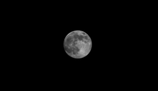 Moon, Night, Sky, Atmosphere