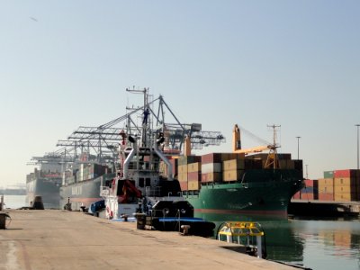 Water Transportation, Container Ship, Ship, Panamax