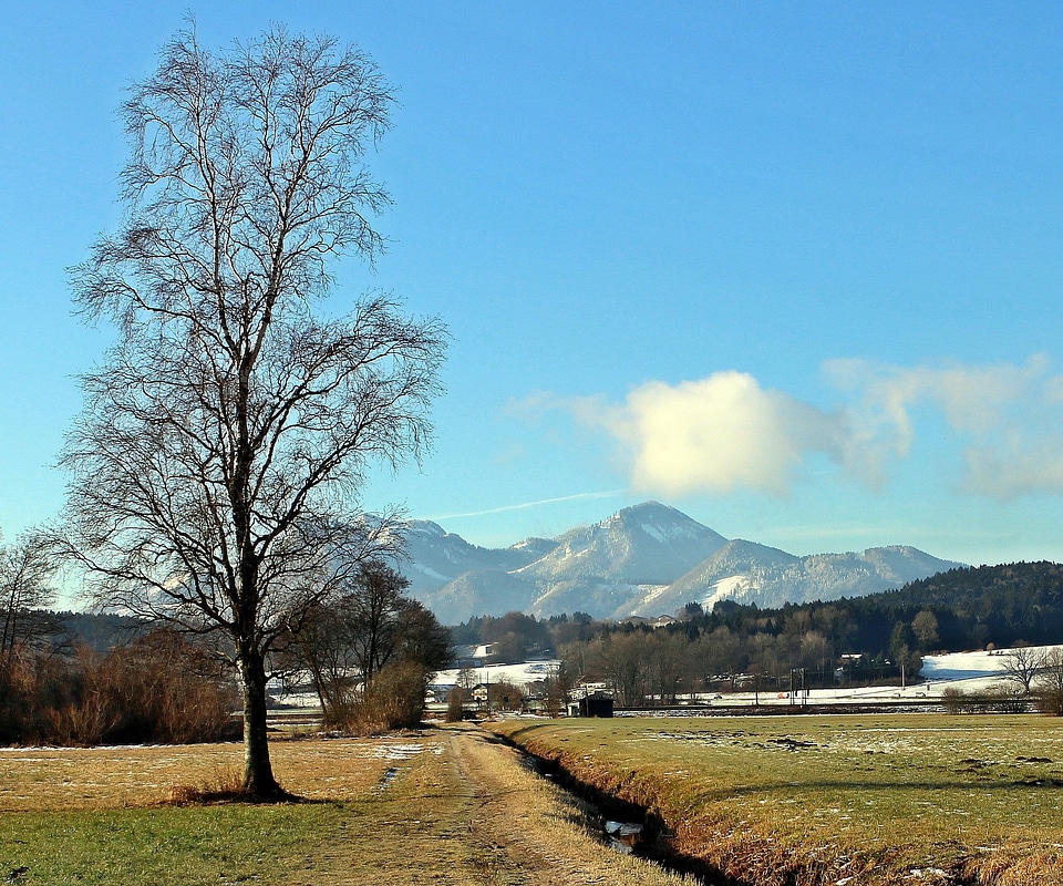 Mountains distant view view