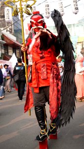 Red, Street, Carnival, Costume