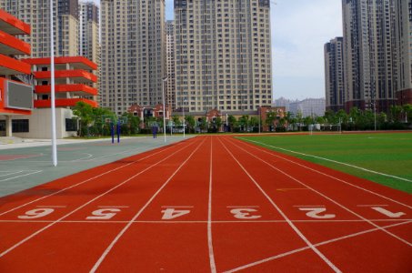 Track And Field Athletics, Lane, Sport Venue, Metropolitan Area photo