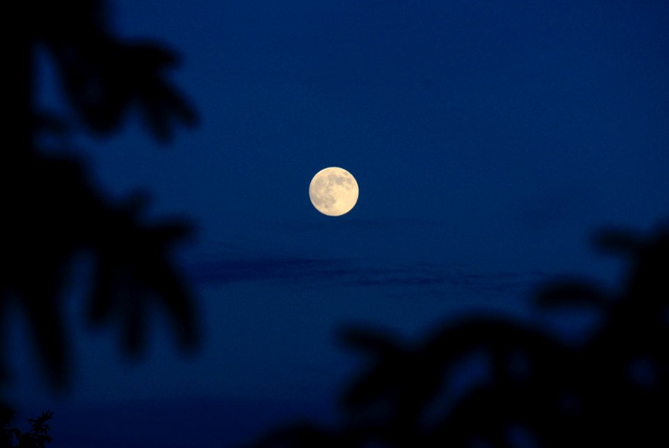 Sky, Moon, Atmosphere, Daytime