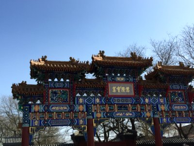 Chinese Architecture, Landmark, Tourist Attraction, Tree photo