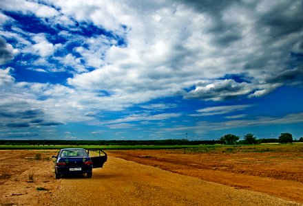 Road, Sky, Grassland, Field