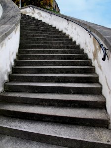 Stairs, Wall, Structure, Roof photo