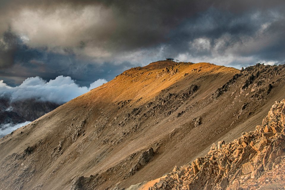 Cloud, Sky, Mountainous Landforms, Mountain photo