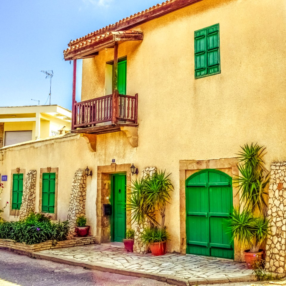 Property, Yellow, House, Home