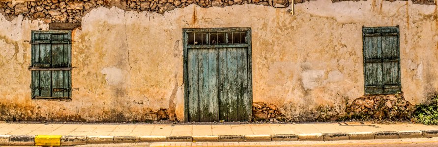 Wall, Window, Facade, Stone Wall photo