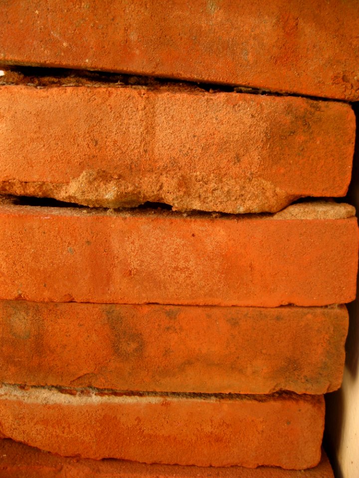 Brick, Wall, Brickwork, Orange
