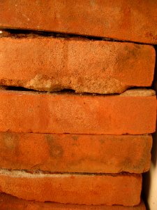 Brick, Wall, Brickwork, Orange