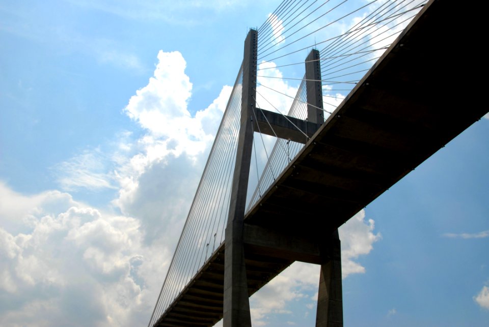 Sky, Cloud, Bridge, Landmark