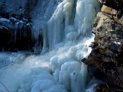 Waterfall, Water, Body Of Water, Freezing photo