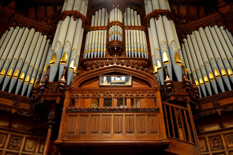 Organ Pipe, Organ, Pipe Organ, Building