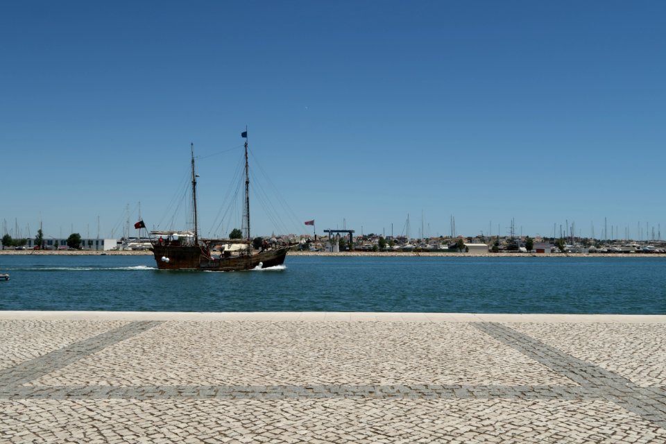 Sky, Port, Sea, Shore