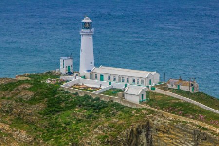 Lighthouse, Tower, Promontory, Coast