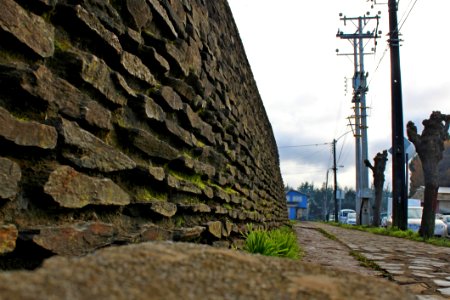 Wall, Sky, Rock, Stone Wall