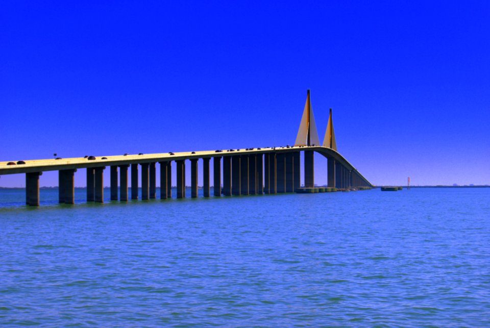 Bridge, Landmark, Sky, Fixed Link