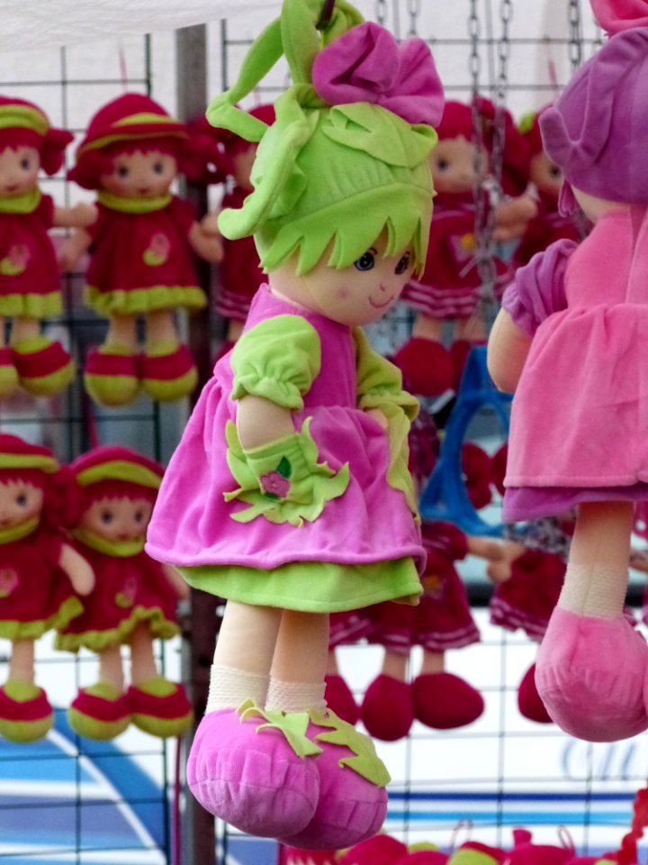 Pink, Toy, Purple, Doll