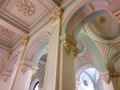Ceiling, Column, Structure, Arch