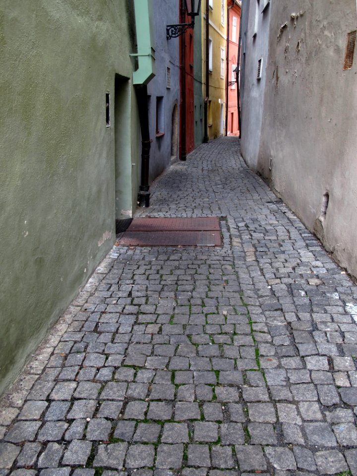 Alley, Road, Infrastructure, Cobblestone