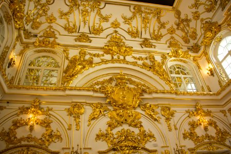 Ceiling, Yellow, Wall, Opera House photo