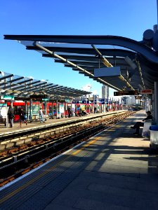 Transport, Train Station, Metropolitan Area, Track photo