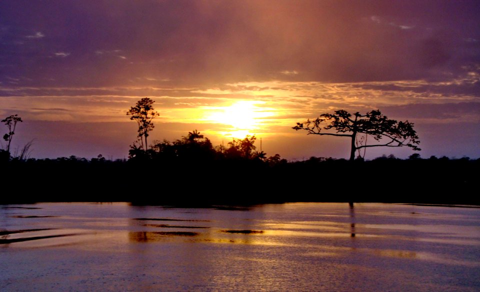 Reflection, Sky, Water, Sunset