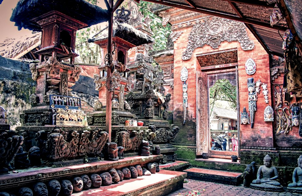 Temple, Building, Ancient History, Tree