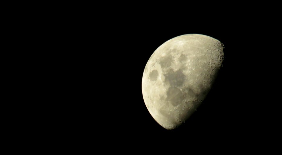 Moon, Sky, Black And White, Atmosphere photo