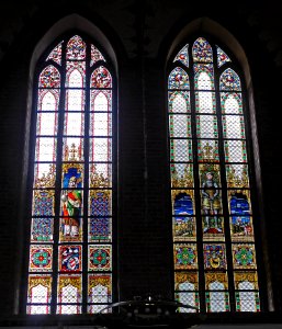 Stained Glass, Glass, Gothic Architecture, Place Of Worship